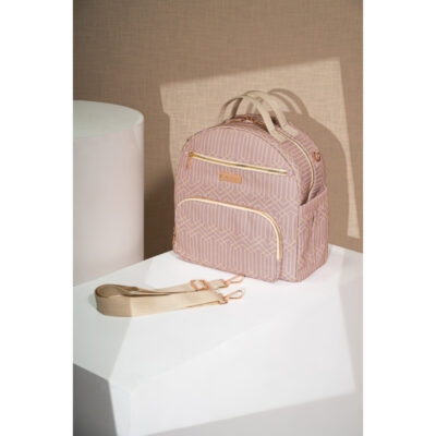 BOONABOO Serene Diaper Bag Midnight / Blush /Grey / White thumbnail 3