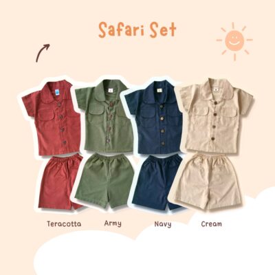 YOBEBEE Safari Set / Setelan Anak