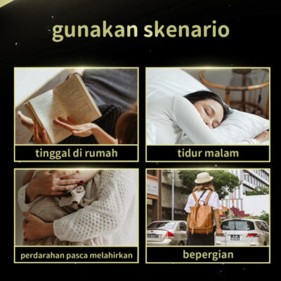 LADIS Dream Series Menstruation Pants Size M/L Celana Menstruasi / Pembalut Wanita Anti Bocor Nyaman dan Lembut thumbnail 5