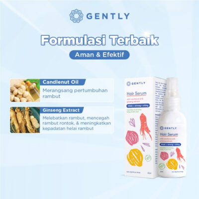 GENTLY Hair Serum - Serum Penumbuh & Penyubur Rambut Bayi dan Anak thumbnail 4