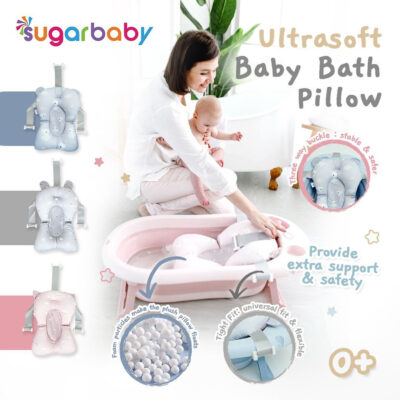 Sugarbaby Ultrasoft Baby Bath Pillow / Bantal Mandi Bayi thumbnail 2