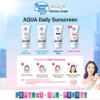 Banana Boat Simply Protect Aqua Sensitive Suncreen Lotion SPF50+ 50ml - Fragrance Free thumbnail 4