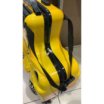 KIDS LUGGAGE TRAVEL - Koper Anak Karakter Duck yellow /Koper Duduk Anak/Koper Anak Cabin size thumbnail 3