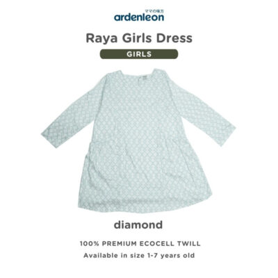 Ardenleon Rok Anak Perempuan Raya Girls Dress Baju Lebaran Gaun Pesta Anak Cantik thumbnail 4