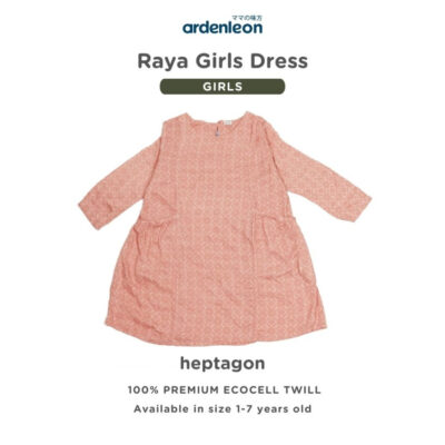 Ardenleon Rok Anak Perempuan Raya Girls Dress Baju Lebaran Gaun Pesta Anak Cantik thumbnail 5