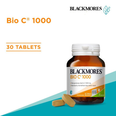 Blackmores Bio C 1000mg Isi 20 / 30 / 90 Tablet - Tinggi Vitamin (Membantu Jaga Daya Tahan Tubuh) thumbnail 2