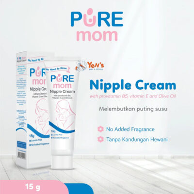 PUREMOM Nipple Cream 15gr for dry, cracked or sore nipples - No added Fragrance thumbnail 3
