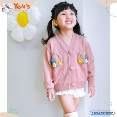 HELIE CARDIGAN Rajut Anak / Jacket Anak Perempuan