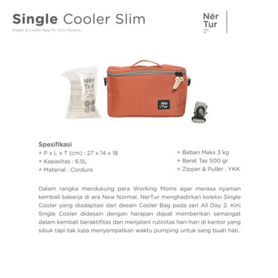 NERTUR Tas Penyimpanan ASIP Cooler Bag Single Cooler Slim thumbnail 2