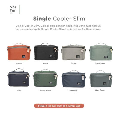 NERTUR Tas Penyimpanan ASIP Cooler Bag Single Cooler Slim thumbnail 5