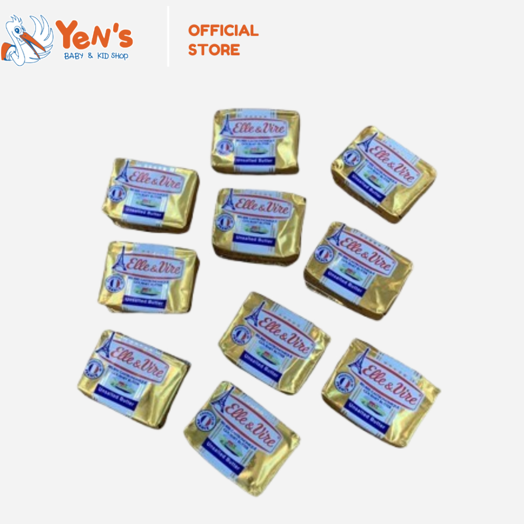 Elle & Vire Unsalted Butter 10gr