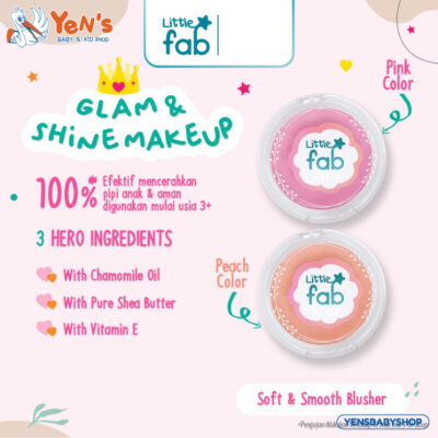 Little Fab Kids Blush On / Blush On Anak / Makeup Anak