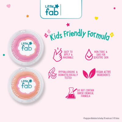Little Fab Kids Blush On / Blush On Anak / Makeup Anak thumbnail 4