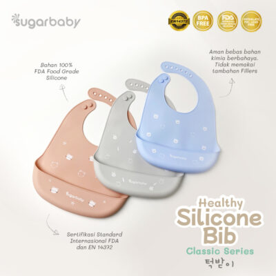 SugarBaby Premium Silicon Bib (K-series) dan Silicon Bib thumbnail 2