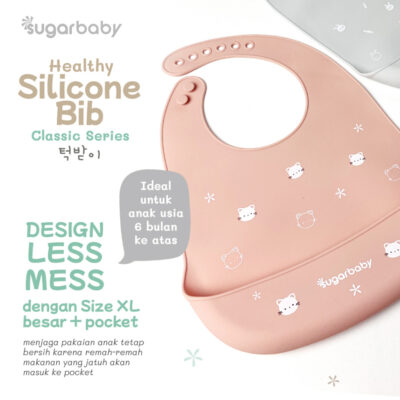 SugarBaby Premium Silicon Bib (K-series) dan Silicon Bib thumbnail 3