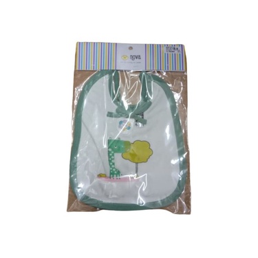 Slaber Bayi Print Animal Celemek Makan Bayi Bib Baby Motif Hewan Lucu Tahan Air Mudah Dicuci thumbnail 4