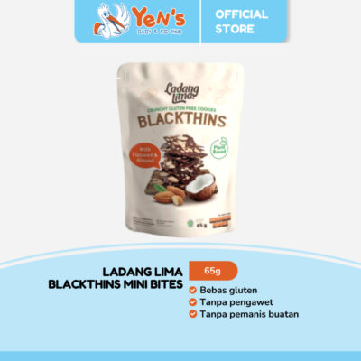 Ladang Lima Blackthins Crunchy Cookies Snack Sehat Anak Biskuit Organik Bebas Gluten