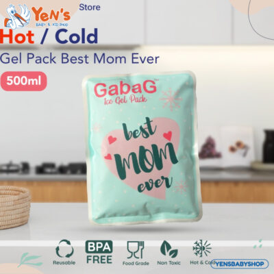 GabaG Ice Gel Hot Gel 500 Gram Best Mom Pendingin Penghangat Asi Cooler Bag Tas Asi