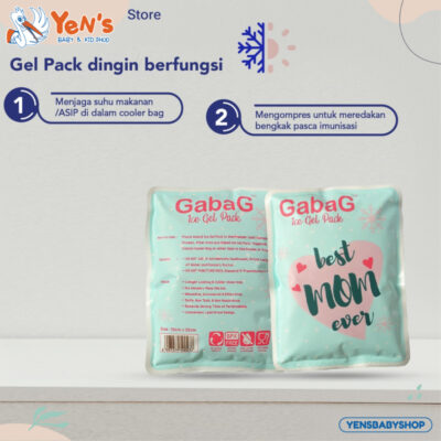 GabaG Ice Gel Hot Gel 500 Gram Best Mom Pendingin Penghangat Asi Cooler Bag Tas Asi thumbnail 2