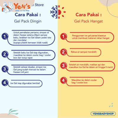 GabaG Ice Gel Hot Gel 500 Gram Best Mom Pendingin Penghangat Asi Cooler Bag Tas Asi thumbnail 5