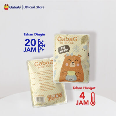 GabaG Ice Gel Hot Gel 500 Gram Honey Bear Pendingin Penghangat Asi Cooler Bag Tas Asi thumbnail 2