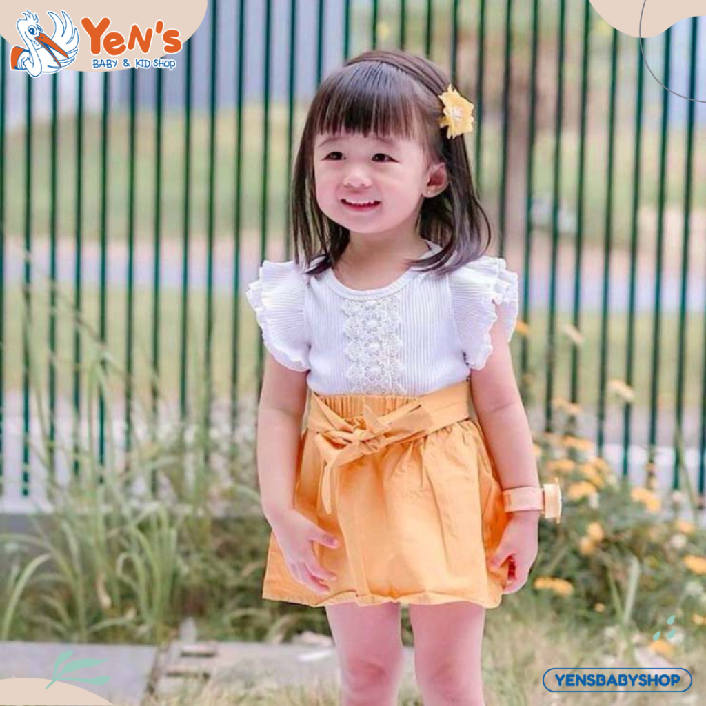 MemoryLife - Jennifer Set | Setelan Anak Perempuan Premium Umur 6 - 36 Bulan