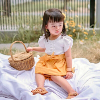 MemoryLife - Jennifer Set | Setelan Anak Perempuan Premium Umur 6 - 36 Bulan thumbnail 2