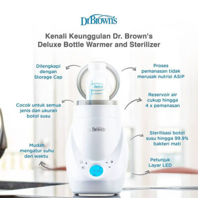 Dr. Brown's Deluxe Electric Bottle & Food Warmer & Sterilizer / Penghangat susu thumbnail 3