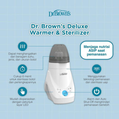 Dr. Brown's Deluxe Electric Bottle & Food Warmer & Sterilizer / Penghangat susu thumbnail 4