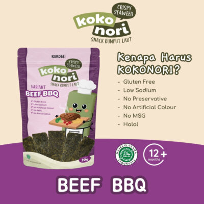 KOKOBI Koko Nori Crispy Seaweed Snack 20gr thumbnail 2