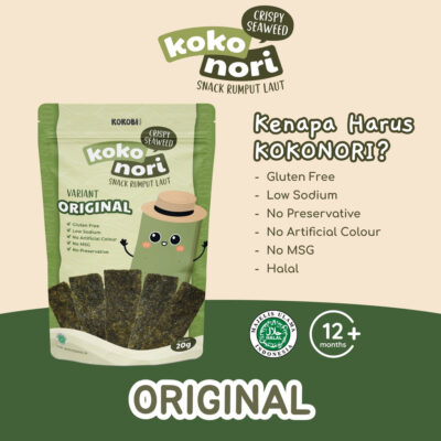 KOKOBI Koko Nori Crispy Seaweed Snack 20gr thumbnail 3
