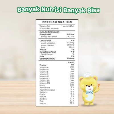 Promina Mi Batita Rasa Ayam Kampung Mie Anak Balita Makanan Pendamping MPASI Nutrisi Lengkap 75 Gr thumbnail 3
