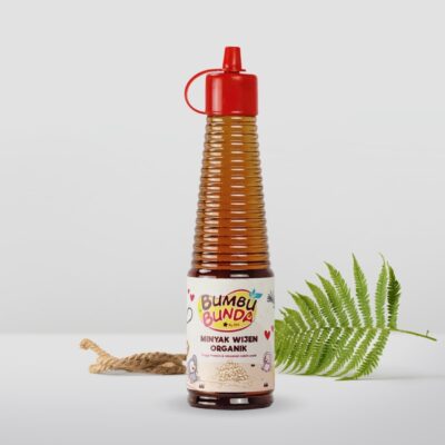 Bumbu Bunda Minyak Wijen Organik Sesame Oil MPASI Bayi Penambah Rasa Alami Sehat Tanpa Pengawet
