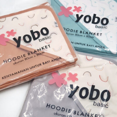 YOBO Hoodie Baby Blanket | Selimut Topi Bayi thumbnail 2