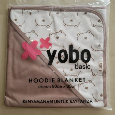 YOBO Hoodie Baby Blanket | Selimut Topi Bayi thumbnail 3