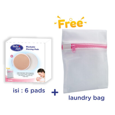 Baby Safe Washable Nursing Pads thumbnail 3
