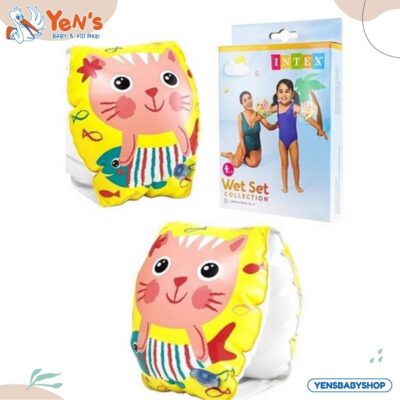 Intex 56665 Happy Kitten Arm Bands / Pelampung Tangan Anak