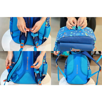 VEST Backpack kids - Tas Ransel Anak Besar untuk SD U2065 thumbnail 7