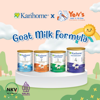 Karihome susu kambing / Susu Formula Bayi untuk Bayi usia 0-6M , 6-12M