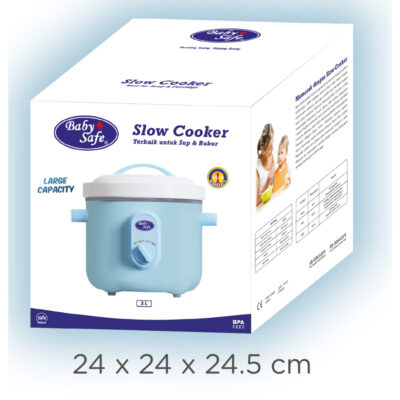 Baby Safe LB016 Slow Cooker Large Capacity 2 Liter thumbnail 4