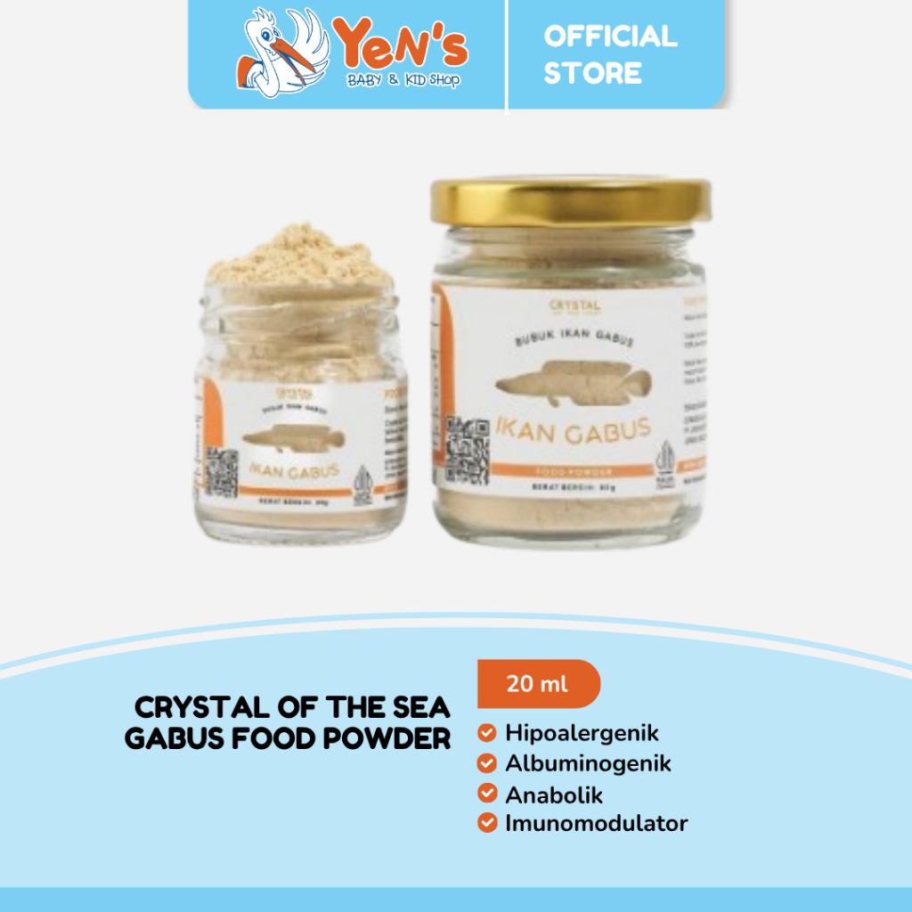 Crystal of The Sea - Bubuk Ikan Gabus / Kaldu MPASI