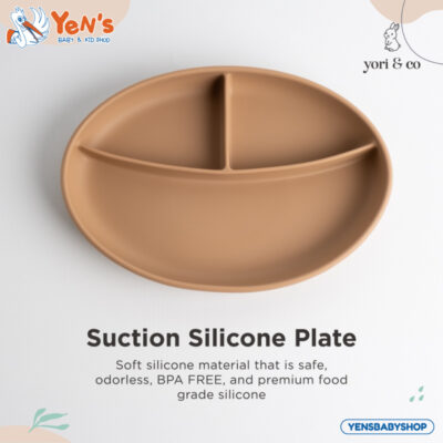 yoriandco Suction Silicone Plate / Piring Bayi