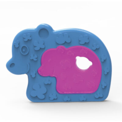 Baby Safe Puzzle Teether Gigitan Bayi Bentuk Puzzle Warna Warni Aman BPA Free Lembut TT008 thumbnail 4
