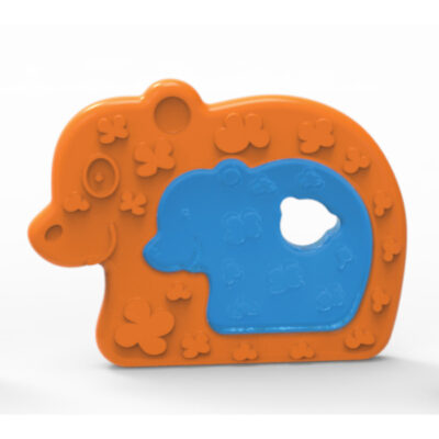 Baby Safe Puzzle Teether Gigitan Bayi Bentuk Puzzle Warna Warni Aman BPA Free Lembut TT008 thumbnail 5