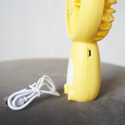 Mini Fan Kipas Angin Portable Anak Lucu Kipas Meja Kecil Rechargeable USB CS1320 thumbnail 3