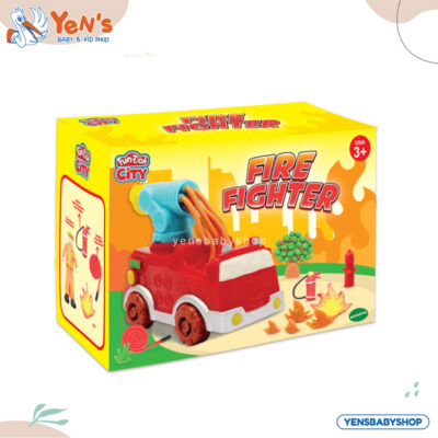 Fun Doh Fire Fighter / Mainan Lilin Anak / Play Mainan Edukasi