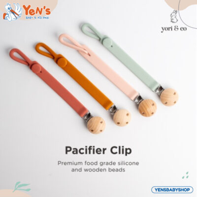 yoriandco Pacifier Clip / Klip Jepitan Empeng Bayi Silicone