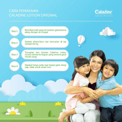 Caladine Lotion Bayi 95 ml Pelembab Kulit Sensitif Anti Gatal Biang Keringat Ruam Popok Anak thumbnail 5