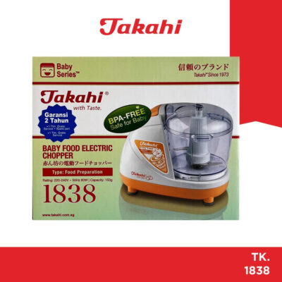 Takahi Baby Food Electric Chopper TK 1838 thumbnail 4