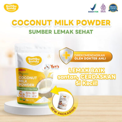 Bumbu Bunda Elia Coconut Milk Powder - Santan MPASI /BB Booster MPASI Santan Organik